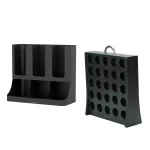 Mind Reader Black Coffee Condiment Organizer with K-Cup Storage, Compact Coffee Station for Home or Office thumbnail 1