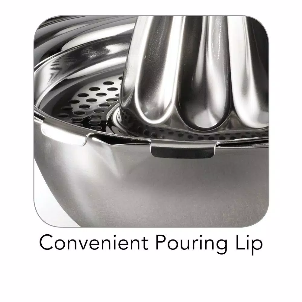 Tramontina Gourmet 13 oz. Citrus Juicer, 18/10 Stainless Steel