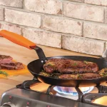 Lodge 12 in. Carbon Steel Skillet with Comfort Grip Handle, Black thumbnail 3