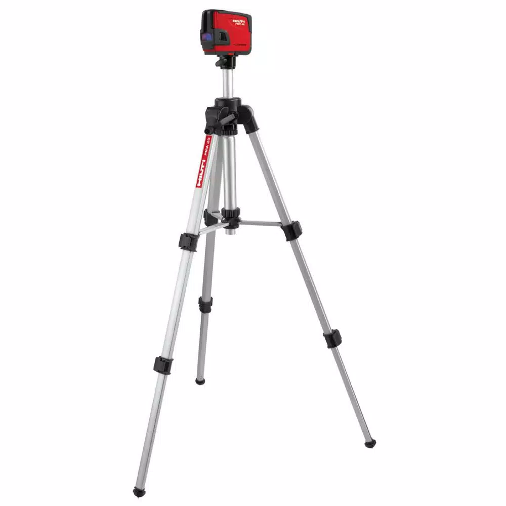Hilti PMA 20 Extendable Compact Tripod, 18 in. to 47 in. Height