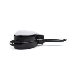 Fox Run Non-Stick Carbon Steel Omelette Pan and Egg Poacher Set, 3-Cup Insert thumbnail 6