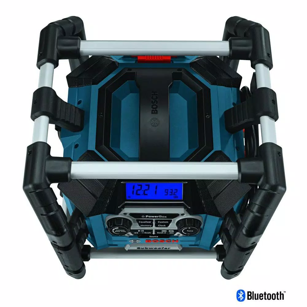 Bosch PB360C 18V Lithium-Ion Cordless Jobsite Radio, Bluetooth Stereo & Battery Charger