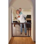 Dreambaby Nottingham Gro-Gate 29.5 in. Wooden Extendable Safety Gate, Cherry thumbnail 6
