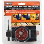 MIBRO Carbon Steel Door Lock and Deadbolt Installation Kit for Wood Doors thumbnail 2
