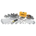 DEWALT 142-Piece Mechanics Tool Set with Bonus TOUGHSYSTEM 22 in. 2-Drawer Tool Box thumbnail 5