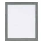 DesignOvation Bosc Gray Framed Magnetic Dry Erase Memo Board with Magnets and Marker thumbnail 1