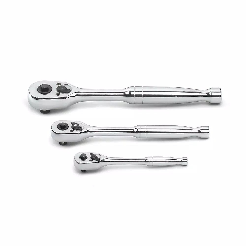 GEARWRENCH 219-Piece Mechanic Tool Set with 3-Drawer Storage Box, 1/4 in., 3/8 in., and 1/2 in. Drive