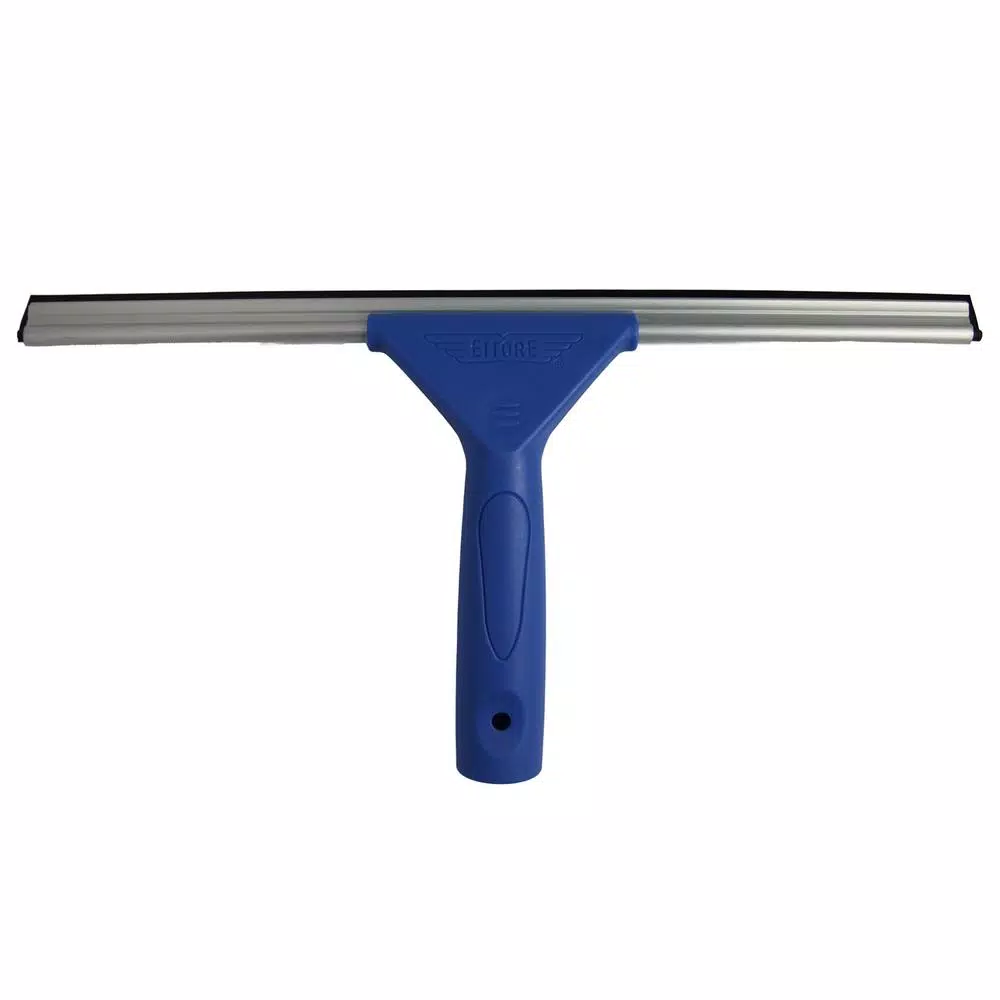 Ettore 14 in. All-Purpose Window Squeegee with Aluminum Channel and Rubber Blade