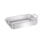 Cuisinart Chef's Classic 14 in. Stainless Steel Lasagna Pan with Roasting Rack thumbnail 1