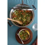 CookCraft by Candace 3 Qt. Tri-Ply Stainless Steel Casserole Pan with Patented Latch Glass Lid thumbnail 6