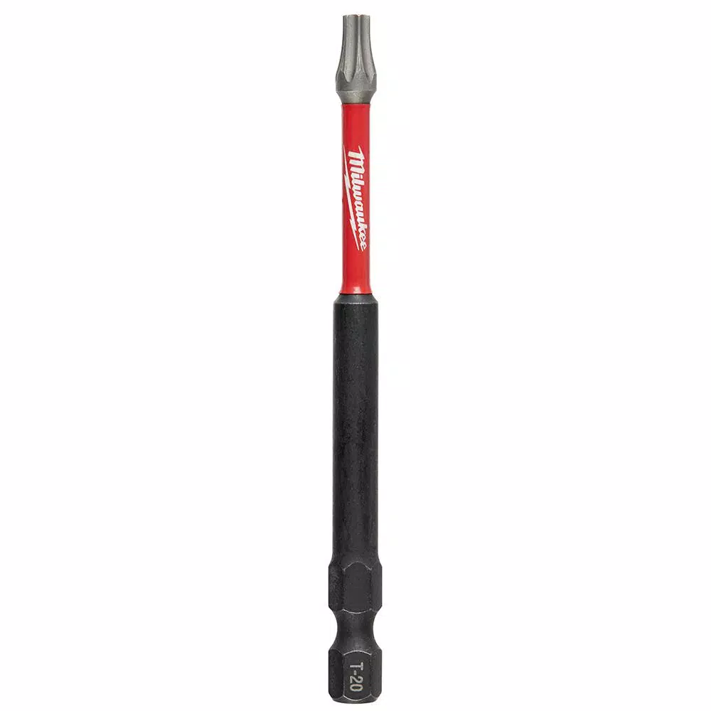 Milwaukee SHOCKWAVE Torx #20 3.5 in. Impact Duty Steel Screwdriver Bits, 5-Pack