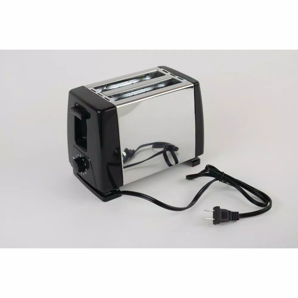 Brentwood Appliances 2-Slice Black Extra-Wide Slot Toaster