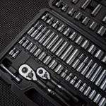 Stanley 123-Piece Socket Set with Ratchets, 3/8 in. and 1/4 in. Drive, Metric and SAE thumbnail 3