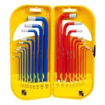 Freeman 18-Piece Metric and SAE Long Arm Hex Wrench Set with Storage Case thumbnail 1