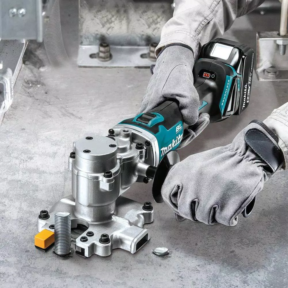 Makita 18V LXT Cordless Steel Rod Flush-Cutter Kit with 5.0 Ah Battery and Charger