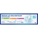 Clorox ToiletWand Disposable Toilet Cleaning System Starter Kit with 6 Disinfecting Refill Heads and Storage Caddy thumbnail 7