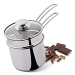Frieling Kuchenprofi 1.6 qt. Stainless Steel Sauce Pot with Glass Lid thumbnail 4