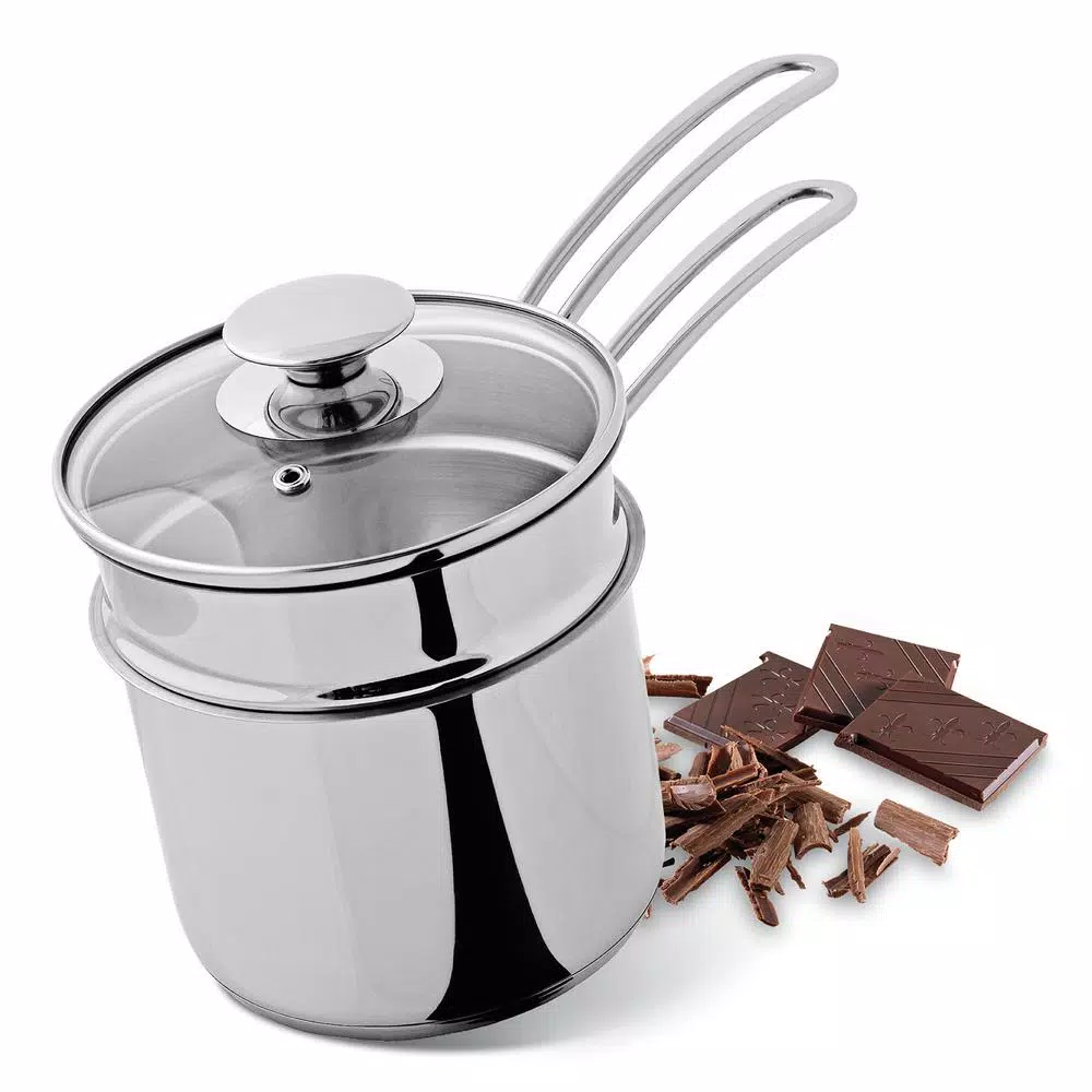 Frieling Kuchenprofi 1.6 qt. Stainless Steel Sauce Pot with Glass Lid