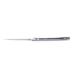 Klein Tools Compact Stainless Steel Pocket Knife with Rosewood Inserts thumbnail 3