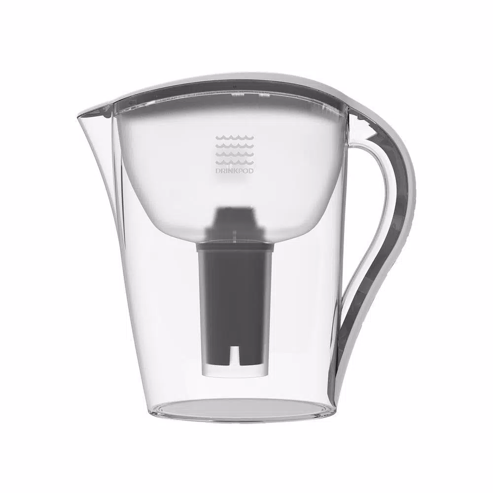 Drinkpod Ultra-Premium Alkaline Water Pitcher, 3.5L Capacity Water Ionizer (3-Pack)
