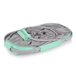 Picnic Time Metro Basket 9 Qt. Teal Collapsible Insulated Tote Cooler thumbnail 2