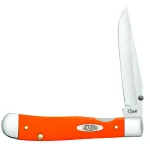 W.R. Case and Sons Cutlery Co. Case Kickstart Trapperlock Assisted Opening Pocket Knife, Orange Synthetic, Clip Point thumbnail 1
