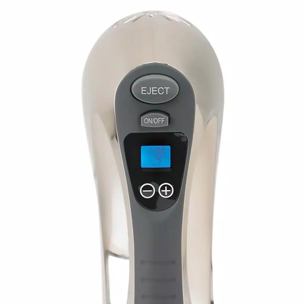 Nesco 16-Speed Digital Stainless Steel Hand Mixer with Built-In Timer and 300W Motor