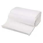 Boardwalk Single-Fold White Paper Towels, 9 x 9.45 in, 4000 Count Case thumbnail 2