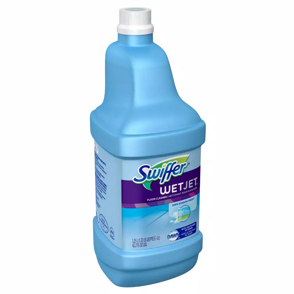 Swiffer WetJet Multi-Purpose Floor Cleaner Refill, Open Window Fresh, 42.2 oz