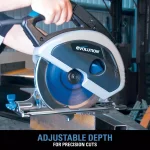 Evolution Power Tools Evolution EVOSAW230 9 in. Steel Cutting Circular Saw, 15-Amp, 1750-Watt thumbnail 7