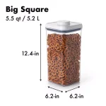 OXO Good Grips 5.5 Qt. POP Container, Stackable Airtight Food Storage Container thumbnail 3