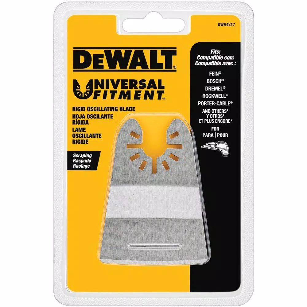 DEWALT DWA4217 Oscillating Tool Rigid Scraper Blade - Universal Fit