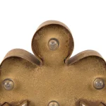 Glitzhome 7.48 in. Marquee LED Angel Stocking Holder - Festive Holiday Mantel Decor thumbnail 4