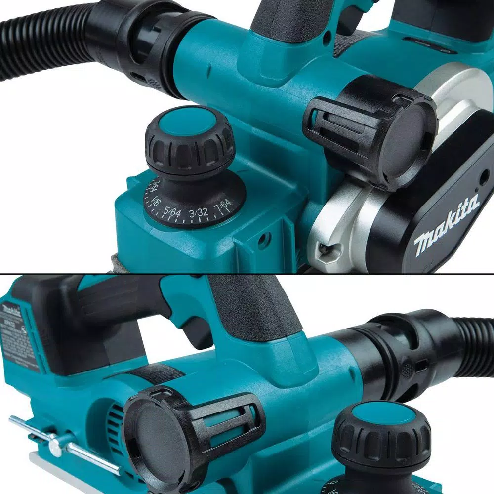 Makita 18V LXT Brushless 3-1/4 in. Cordless Planer, AWS Capable, Tool Only