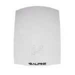 Alpine Industries Alpine Hazel Automatic Electric Hand Dryer, White, 110V-120V thumbnail 1