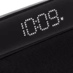 iHome Sleek Digital Alarm Clock with Qi Wireless Charging and USB Port, Designer Fabric Finish thumbnail 5
