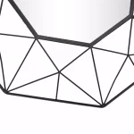 StyleWell Modern Octagonal Black Metal Frame Accent Mirror, 25.2 in. thumbnail 5