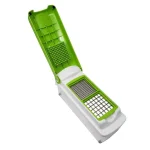 LavoHome 12-in-1 Multi-Use Vegetable Slicer, Dicer, and Chopper Set with Stainless Steel Blades thumbnail 2