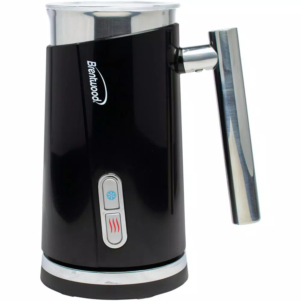 Brentwood Appliances GA-301BK 10 oz. Cordless Electric Milk Frother and Warmer, Black