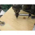 General Tools Heavy Duty Adjustable Circle Cutter for Drill Press, 1-3/4 in. to 7-7/8 in. Diameter thumbnail 3