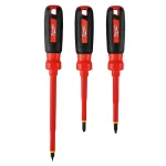 Milwaukee 5-Piece Electrician's Hand Tool Set with 11" Compact Pouch and 1000V Insulated Tools thumbnail 3