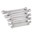 Husky 41-Piece Metric and SAE Combination Wrench Set, Extra-Large Industrial Sizes thumbnail 5