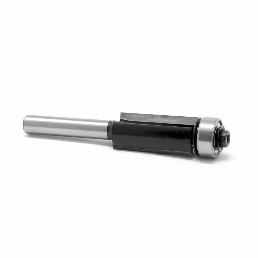 WEN 1/2 in. Flush Trim Carbide Tipped Router Bit with 1/4 in. Shank