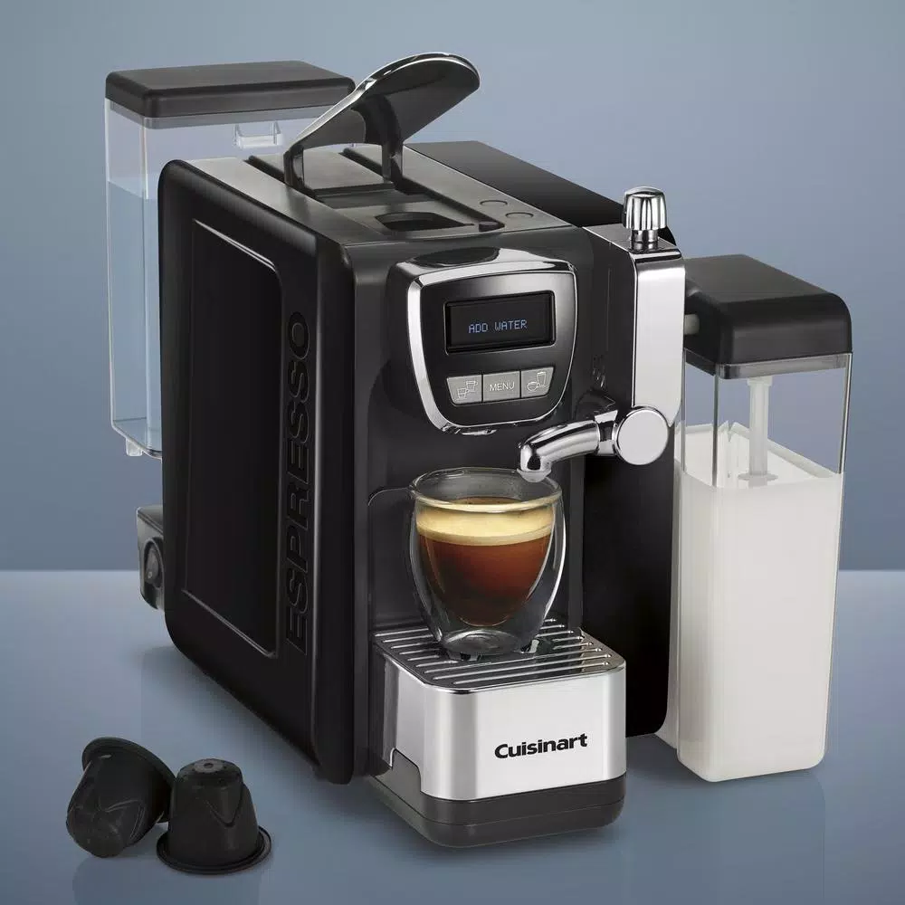 Cuisinart Espresso Defined 19-Bar Espresso, Cappuccino and Latte Machine, Black