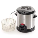 Presto Stainless Steel 1L Compact Deep Fryer with Adjustable Thermostat thumbnail 2