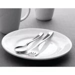Oneida Tidal 18/0 Stainless Steel Dessert and Salad Forks, Set of 12 thumbnail 3