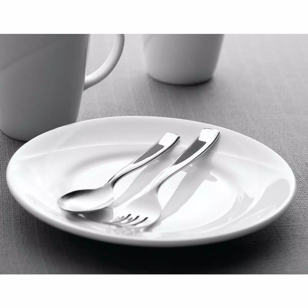 Oneida Tidal 18/0 Stainless Steel Dessert and Salad Forks, Set of 12