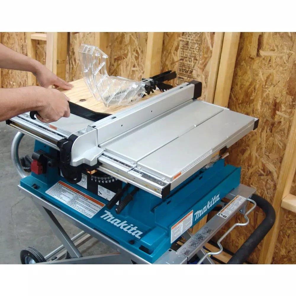 Makita 15 Amp 10 in. Corded Contractor Table Saw with Portable Stand, 25 in. Rip Capacity