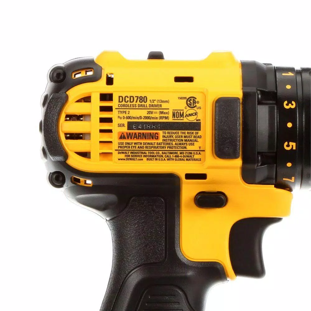 DEWALT 20V MAX Cordless 4-Tool Combo Kit with (2) 2.0Ah Batteries & Charger
