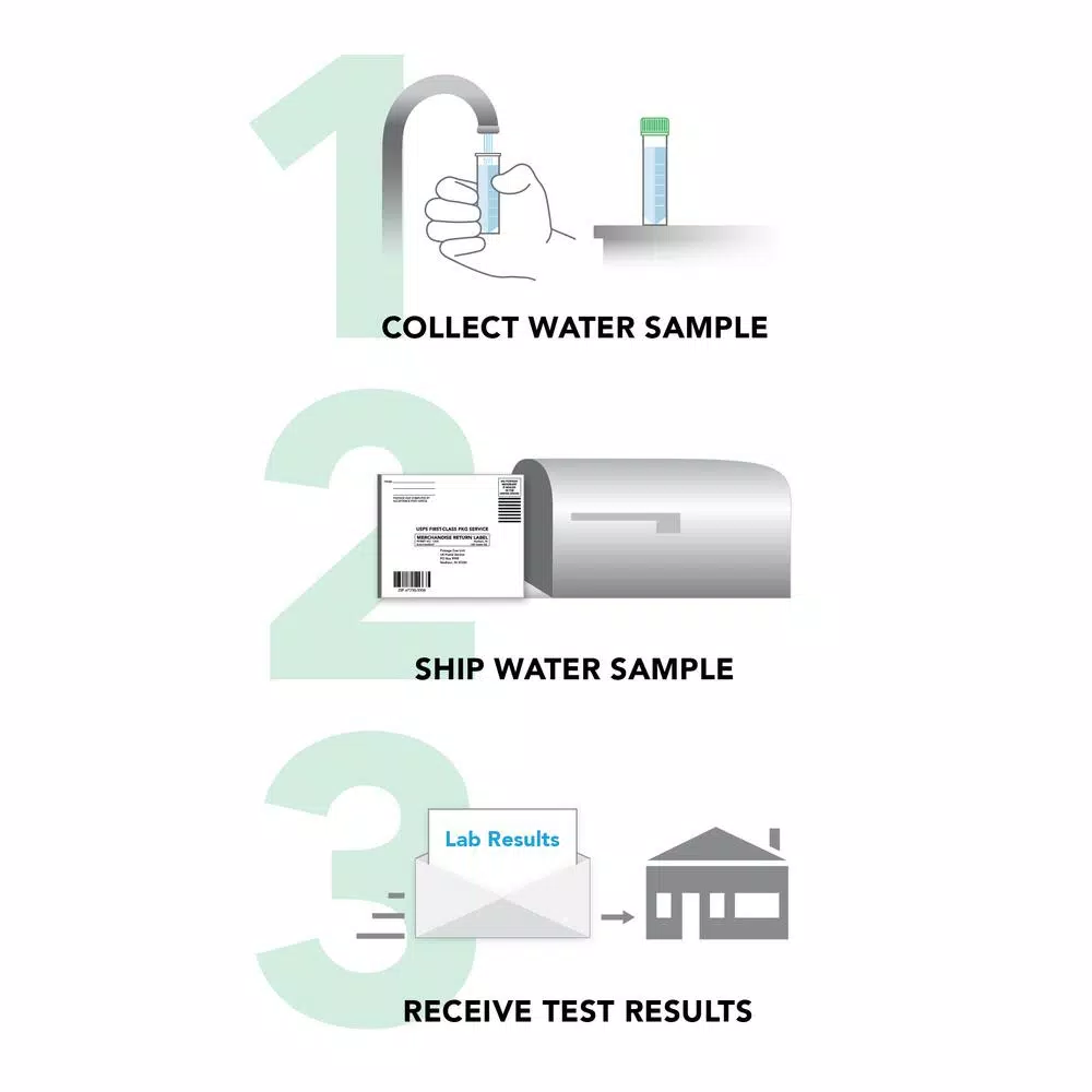 Safe Home Select Water Test Kit - Lab Tested for 15 Contaminants